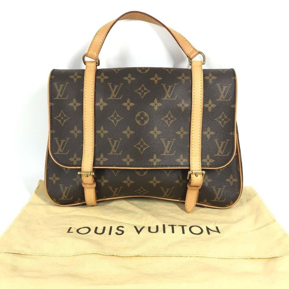 LOUIS VUITTON Authentic Brown Monogram Canvas Bag - Picture 16 of 16